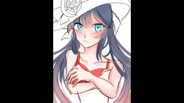 {Speedpaint}genshin impact (Mona)🌟💗 смотреть онлайн