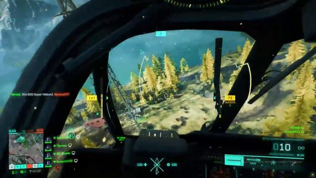 Ударный вертолет KA52 Hokum Battlefield 2042