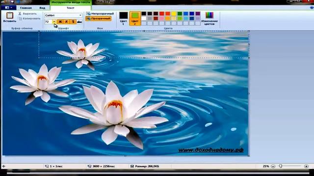 Как подписать картинку в программе Paint смотреть онлайн
