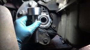 замена правого сальника привода CHEVROLET AVEO