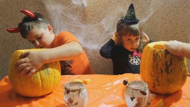 Делаем тыкву на хеллоуин !Helloween! Тыква майнкрафт Minecraft ! смотреть онлайн