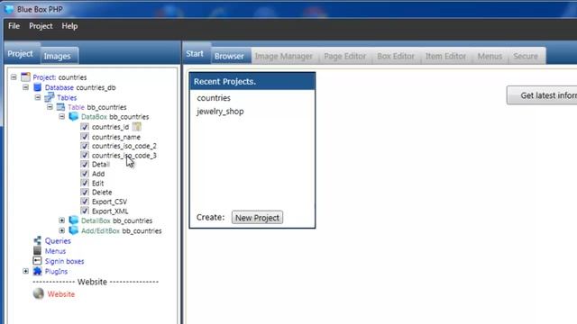 PHP Generator. Create new project смотреть онлайн
