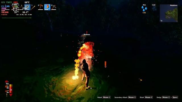 Valheim | FX 6300 + GTX 750 Ti 2GB | EndeavourOS Linux смотреть онлайн