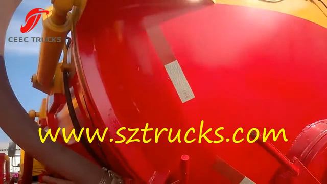 DFAC Tianjin High technology 10CBM 10000Liters Multifunction vacuum sewage suction trucks for sale смотреть онлайн
