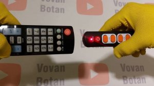 Обучаемый универсальный пульт "пенсионерский" из Китая ( JOOM ).