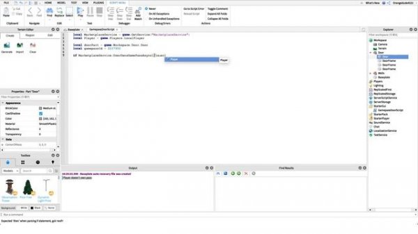 Roblox Scripting Tutorial: How to Script a Gamepass Door