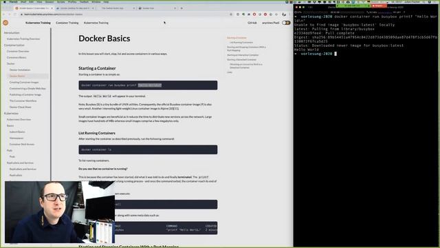 Kubernetes Training #6 | Containerization · Docker – Installation and Basics Part 1 смотреть онлайн
