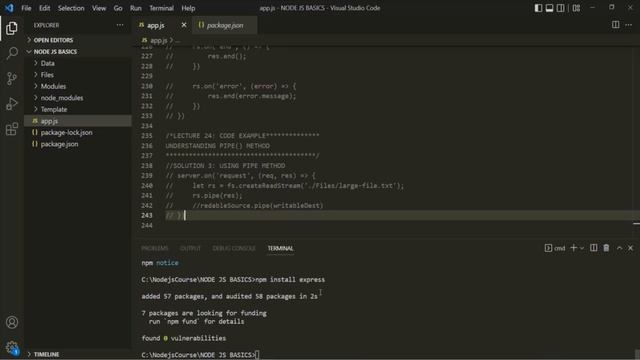#26 Types of Packages & installs | Fundamentals of NODE JS | A Complete NODE JS Course смотреть онлайн