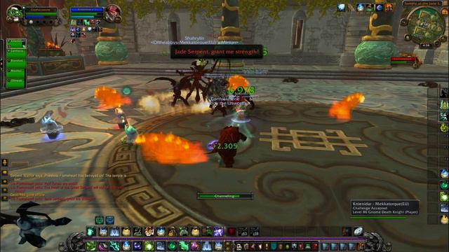 World of Warcraft: Mists of Pandaria Beta: Mistweaver Panda Monk Healing смотреть онлайн