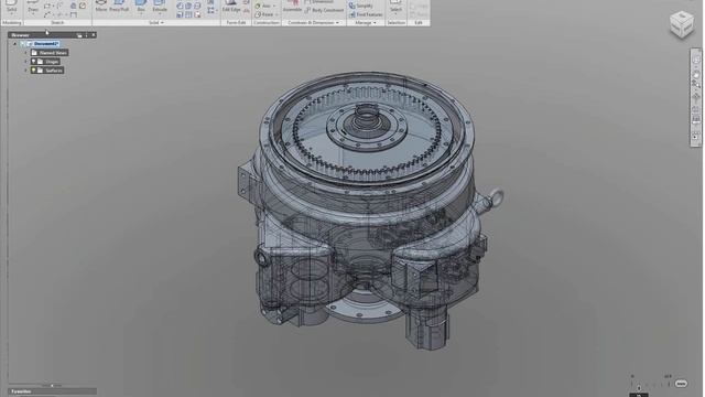 Inventor Fusion 2012 - Convert Other Files to DWG Format смотреть онлайн