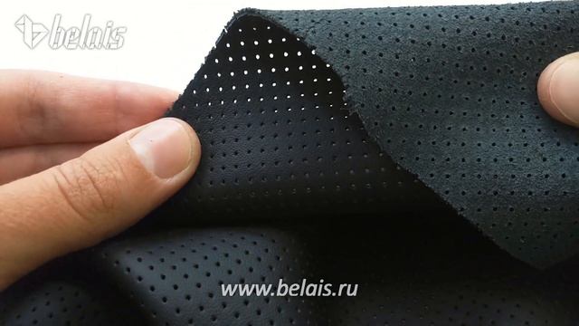 Кожа натуральная автомобильная «NAPPA AUDI» черная, 2589 BELUGA, Италия перфорированная смотреть онлайн