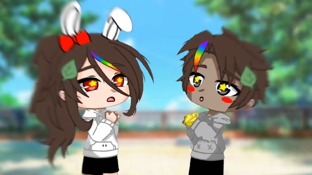 ~[❤]Ты держишь скейт, а я гитару[?]||meme||[Руня/Влад][Не ориг]~