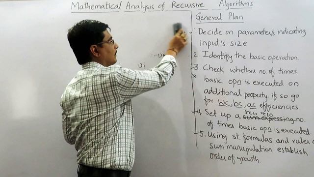 1.6 Mathematical Analysis of Recursive Algorithms смотреть онлайн
