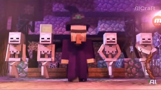 Minecraft анимация смотреть онлайн