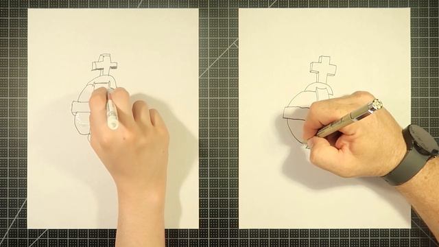 How to draw the Holy Hand Grenade (Doors) смотреть онлайн