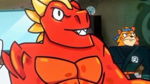 Блейзагод и Пантаро #герои #гуджитсу