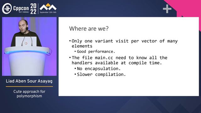 Lightning Talk_ Cute Approach for Polymorphism in C++ - Liad Aben Sour Asayag - CppCon 2022 смотреть онлайн