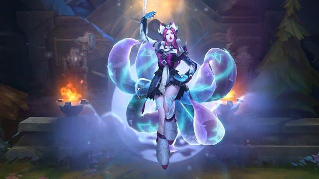 Snow Moon Ahri.face | League of Legends смотреть онлайн