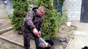 КОСУЛЯ В КАЗАНЕ!!! Готовим косулю с овощами!!! Cooking roe deer with vegetables!!