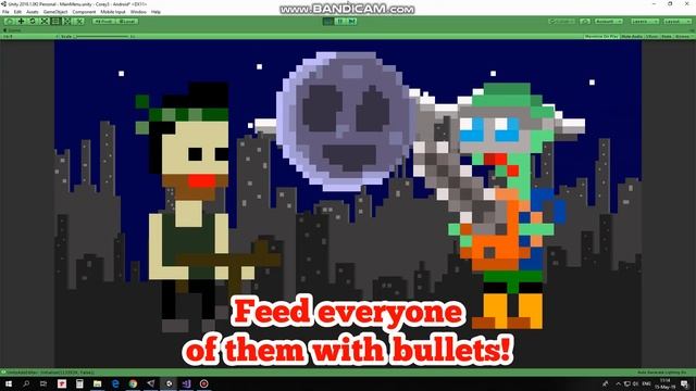 The Best 2D Zombie Shooter Game Ever Existed Made With Unity Software Or At Least It Could Be смотреть онлайн
