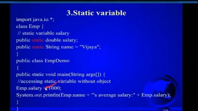 Oops in Java|Static variable in Java|Variables in java |Anna University Syllabus|Oops|Java in Tamil смотреть онлайн