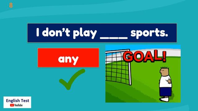 Some-Any Quiz For Kids