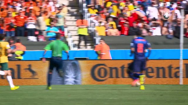 Tim Cahill goal vs Netherlands | ALL THE ANGLES | 2014 FIFA World Cup смотреть онлайн