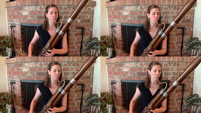 Lassus: La Nuict Froide et Sombre (bassoon quartet) смотреть онлайн
