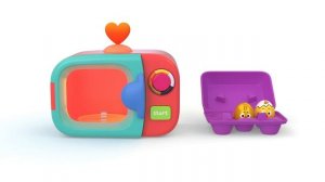 Como | Microwave 3 | Learn colors and words | Cartoon video for kids | Como Kids TV