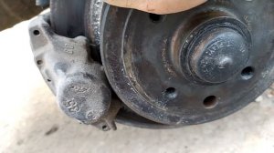 Регулировка ручника на дисковых тормозах Опель Вектра А