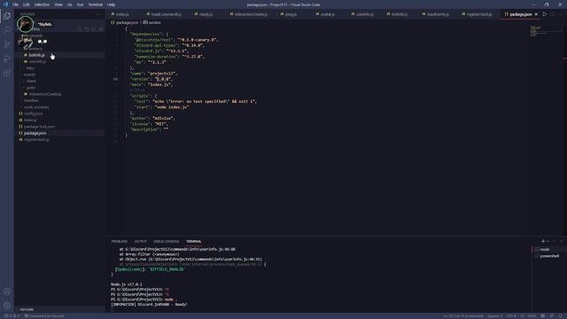 [EP.3] สอนเขียนบอท | UserInfoCommand + BotInfoCommand (Discord.js@v13) смотреть онлайн