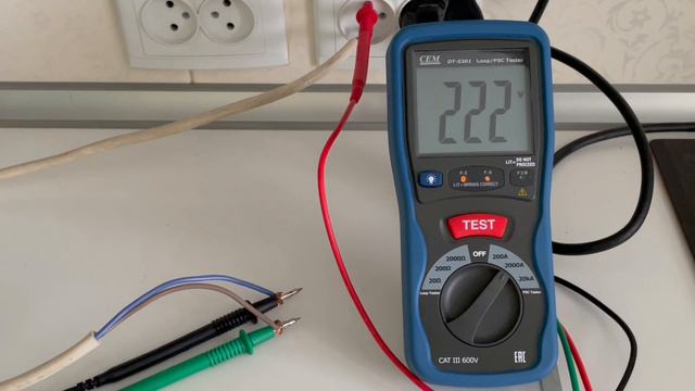 СЕМ DT-5301 Измеритель R петли фаза-нуль и тока короткого замыкания