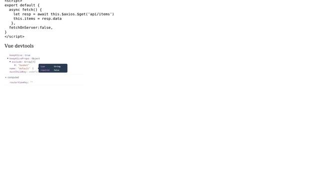 How to exclude specific component from caching Using Nuxt.js keep-alive props? смотреть онлайн