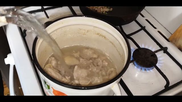 Похлёбка куриная с кукурузой очень вкусная смотреть онлайн