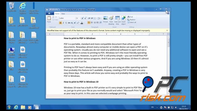 How to print to PDF in Windows 7? смотреть онлайн