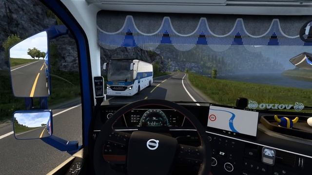 ETS2 1.47 | Volvo FH 2020 by KP TruckDesign | Bergen ?? - Kristiansand | ETS2 Mods смотреть онлайн