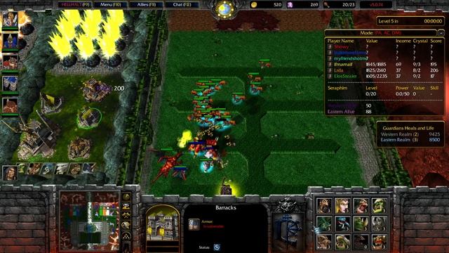 Warcraft 3 Classic HellHalt TD Competitive #140 смотреть онлайн