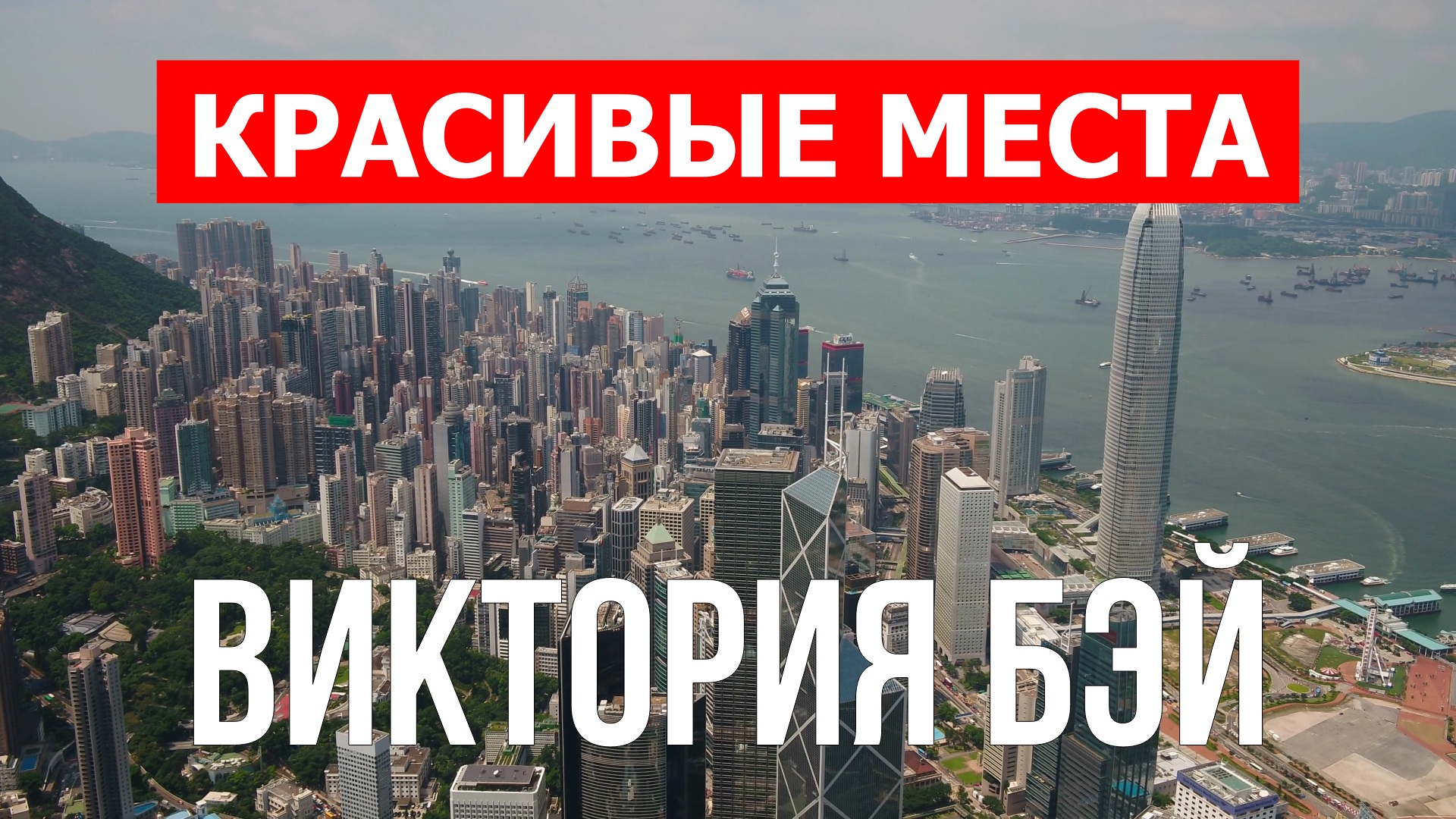 Виктория Бэй в Гонконге. Видео 4к смотреть онлайн
