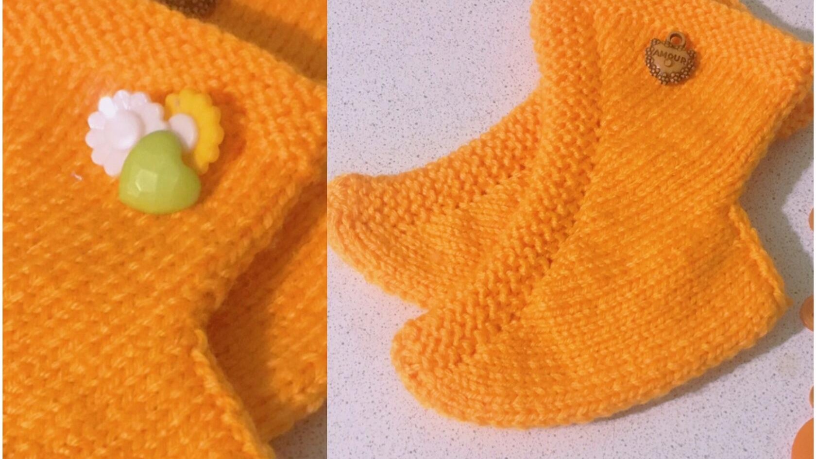 Пинетки _ Турецкие сапожки. пинетки спицами. носочки спицами. носки для новорожденных.идеи пинеток