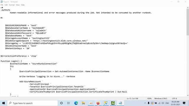 How to Automate exporting of Azure SQL Database to blog storage смотреть онлайн