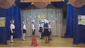 Инсценировка военной песни 5 классы