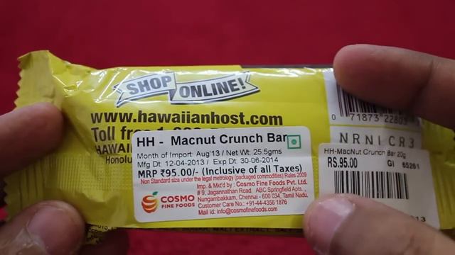 Hawaiian Host Macnut Crunch смотреть онлайн