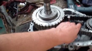 Натяжитель цепи в раздатку