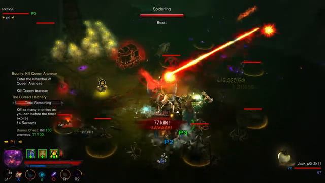 Diablo 3 PS4 - X BILLION damage blows! смотреть онлайн