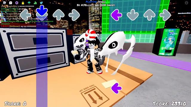 {HUGGY WUGGY} Funky Friday я играю в фнф в роблоксе песня хагги ваги смотреть онлайн