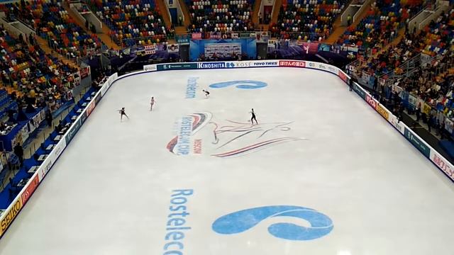 Rostelecom Cup. Тренировка, прокат Костнер. 21.10.2017 смотреть онлайн