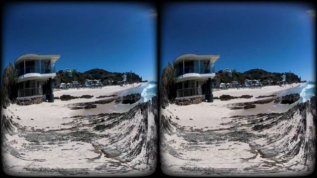 8K VR180 3D A Walk Through Currumbin On The Gold Coast (Travel Videos, ASMR/Music 4K/8K Metaverse)