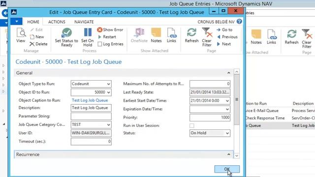 How Do I Setup the Job Queue in Microsoft Dynamics NAV 2013 R2 смотреть онлайн