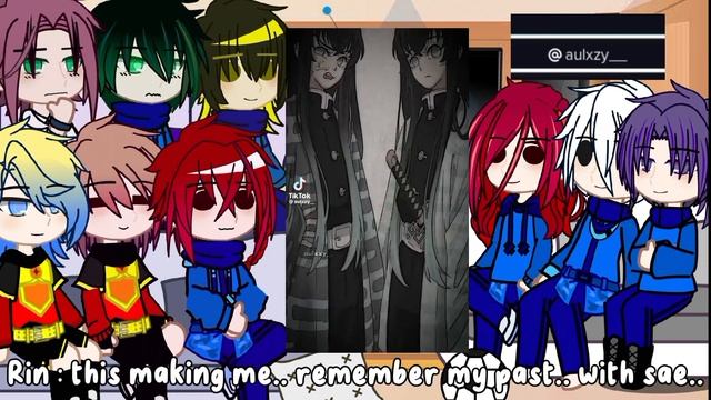 blue lock react to isagi as muichiro // bllxkny // 1/? // #gachaclub смотреть онлайн