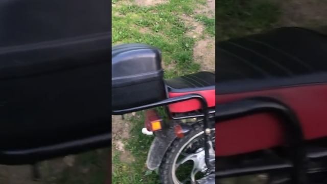 Мопед Альфа заправка до полного кофр с бензином Alfa Delta смотреть онлайн